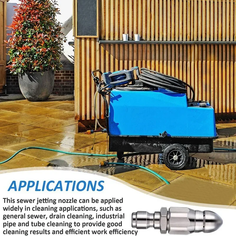 Water Jet High Pressure Spraye - огляд і ціна Drain Pipe Clip