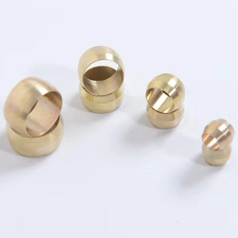 Pack Brass Sleeve For 3/4/5/6/ - огляд і ціна Compression Fitting Brass