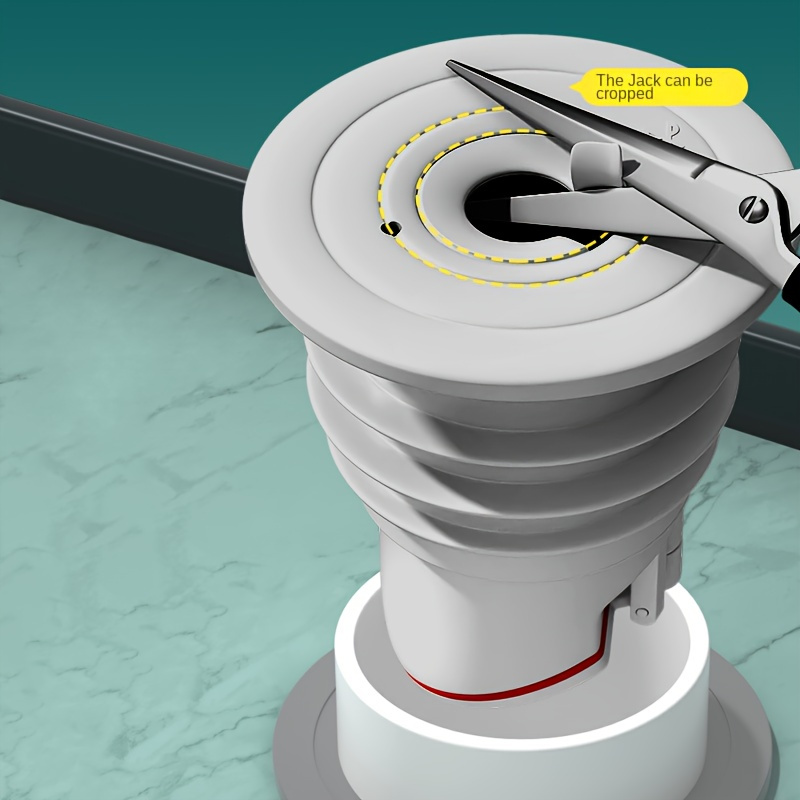 1PC Silicone Floor Drain Seal  - огляд і ціна Drain Pipe Clip