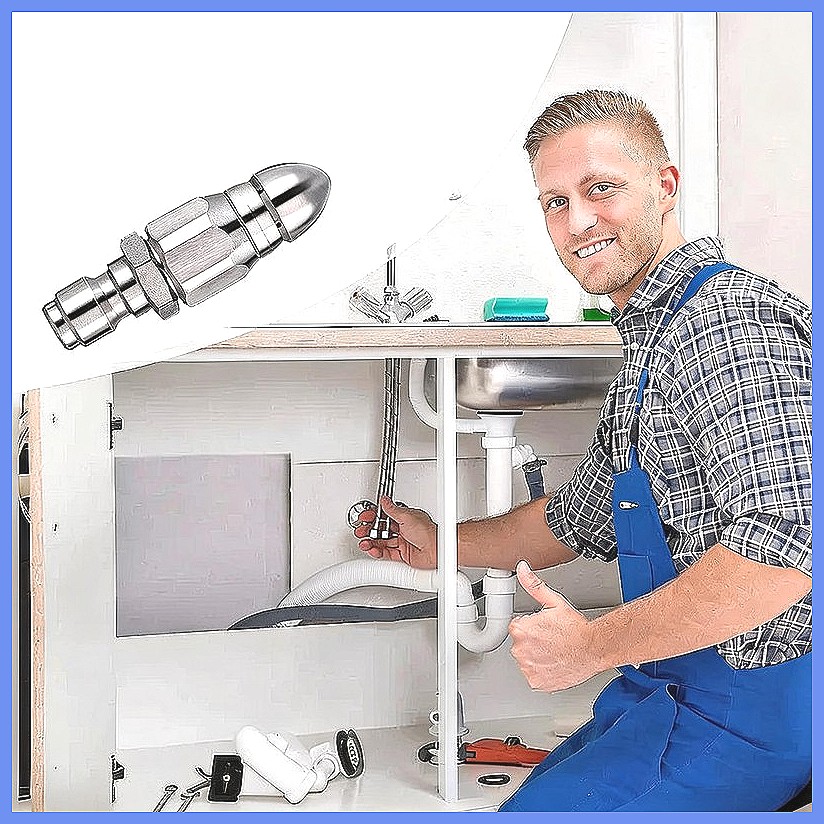 1Pc Water Jet High Pressure Sp - огляд і ціна Drain Pipe Clip