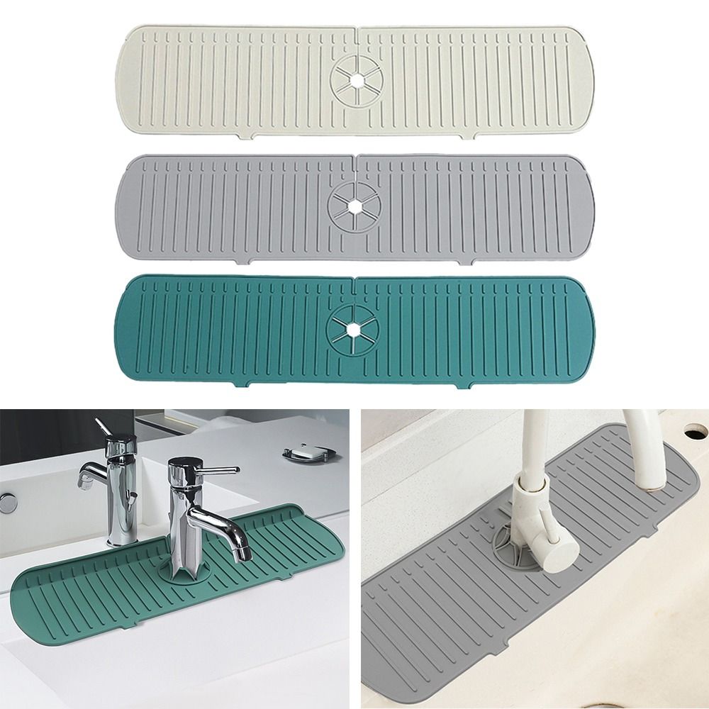 35/45/61cm Silicone Faucet Mat - огляд і ціна Silicone Tap Washer