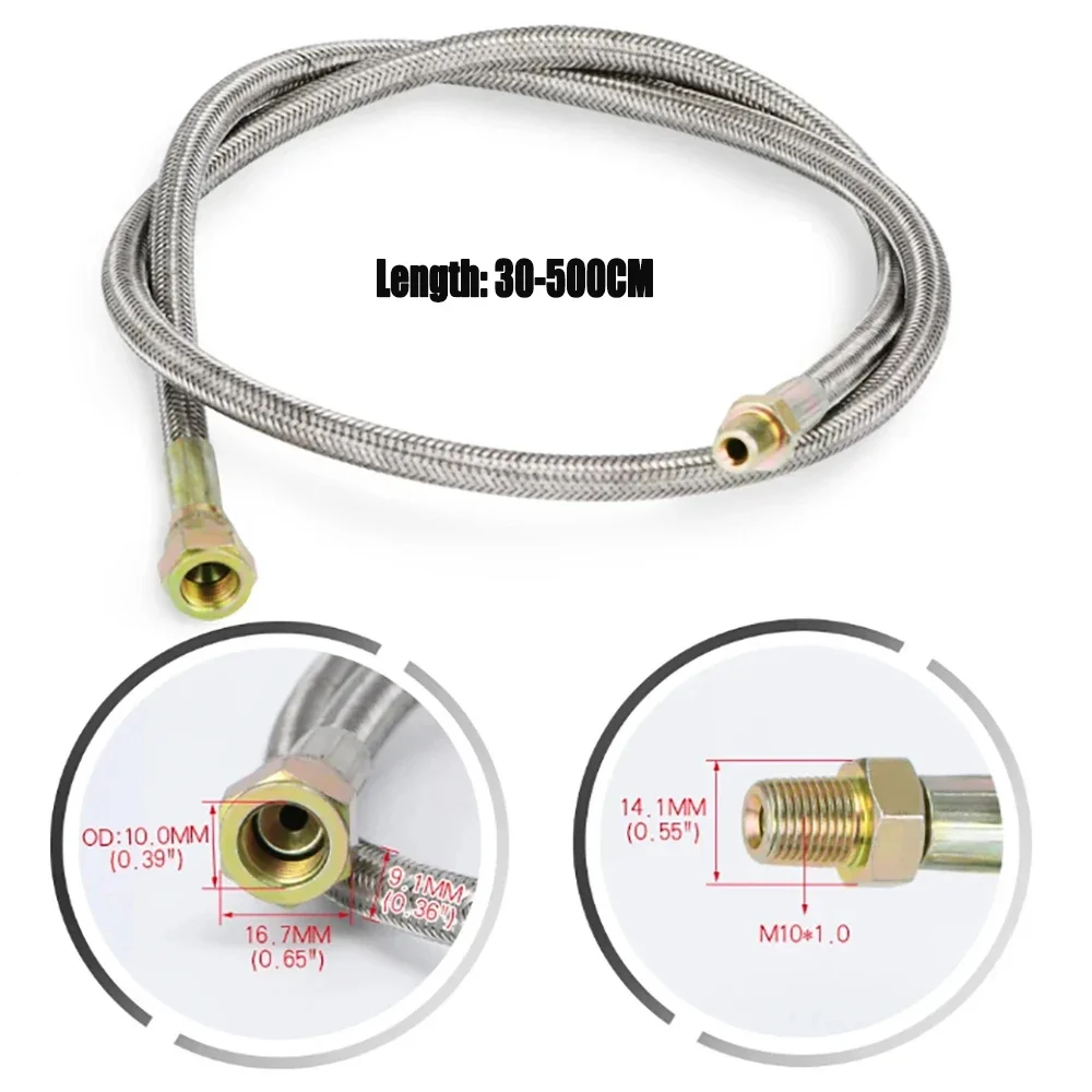 Turbo Oil Feed Line Kit Oil Re - огляд і ціна Flexible Hose Braided