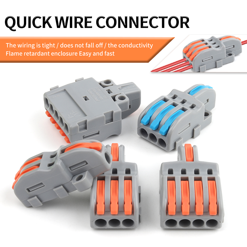 10/100PCS Electrical Cable Con - огляд і ціна Push Fit Connector