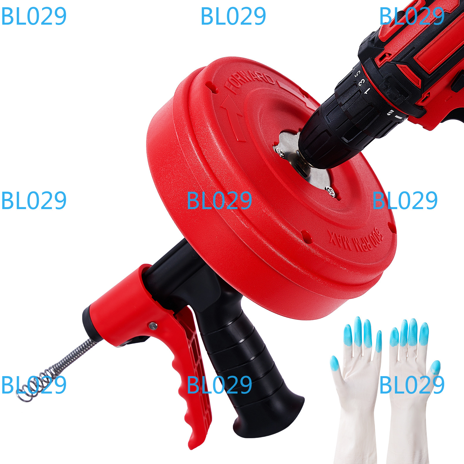 Professional Drain Snake Auger - огляд і ціна Drain Snake Flexible