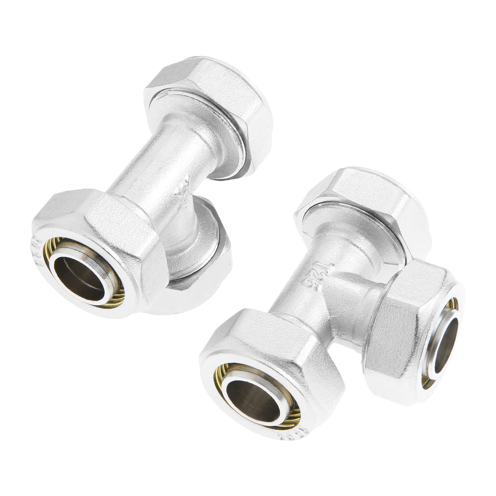 2Pcs 3/4’’ Tee Air Line Fittin - огляд і ціна Compression Fitting Brass