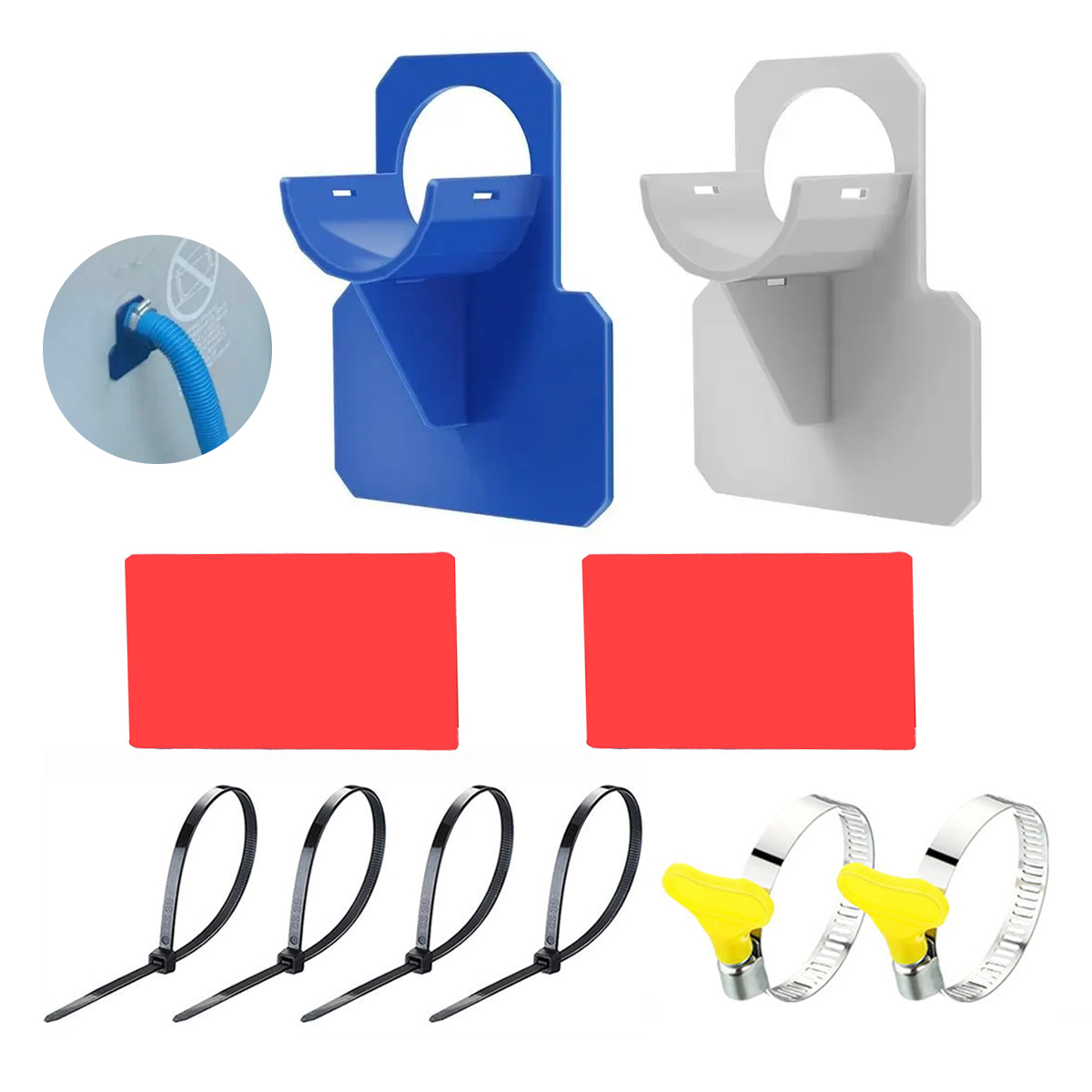 1 Set Swimming Pool Pipe Fixin - огляд і ціна Plastic Pipe Clip