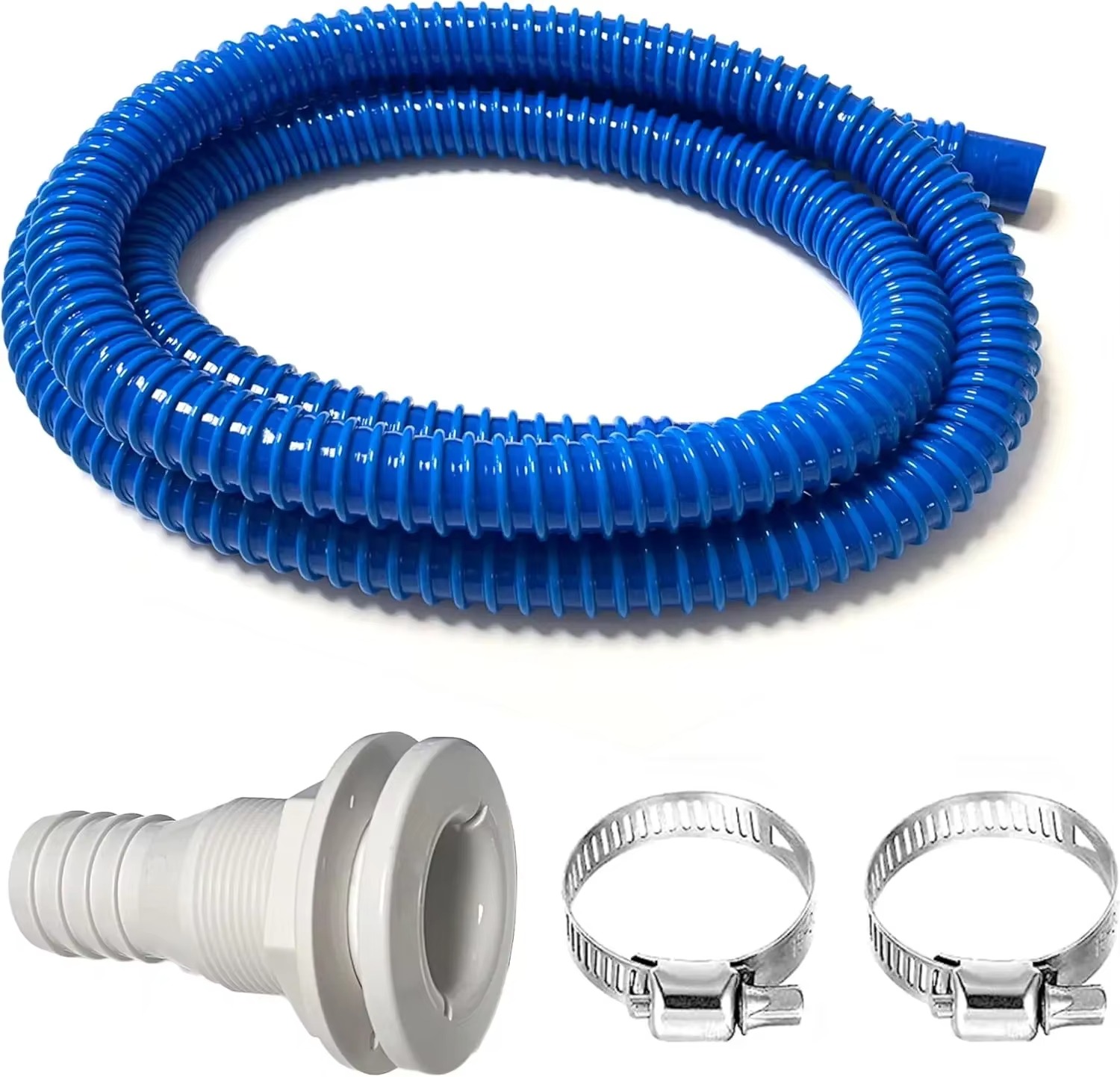 1Set Bilge Pump Hose, 1-1/8 In - огляд і ціна Flexible Hose Braided